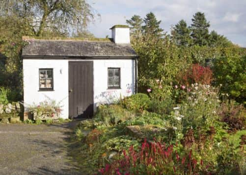 Slate sculptures adorn Joe's garden. Picture: Ray Cox (http://www.rcoxgardenphotos.co.uk)