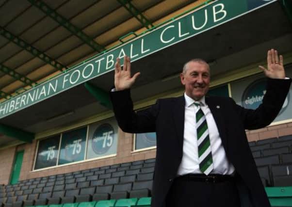 Terry Butcher: 'I'm excited about the future and what we can achieve at Hibernian.' Picture: PA