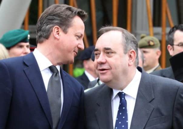 David Cameron and Alex Salmond. Picture: Getty
