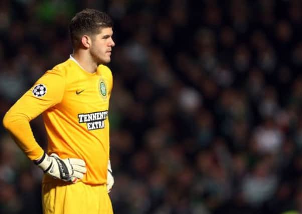 Fraser Forster has earned plaudits for his Champions League performances. Picture: AFP