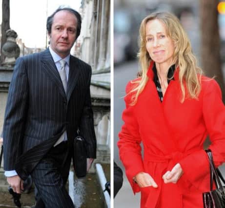 Scot Young and Michelle Young are going through a divorce battle. Picture: PA
