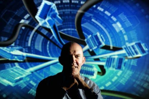 Sean Elliot set up IT firm Network ROI ten years ago. Picture: Colin Hattersley