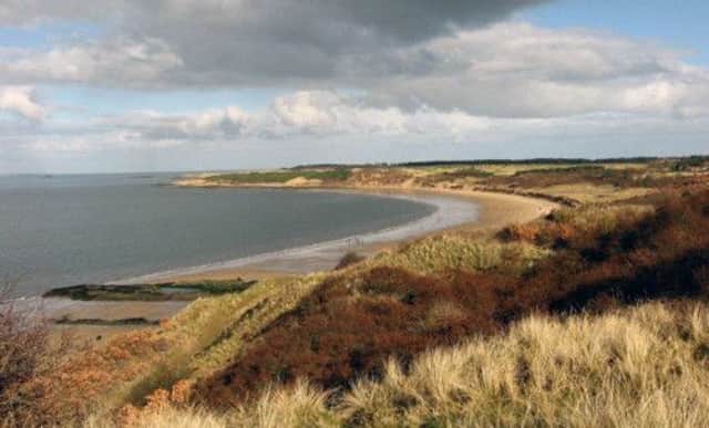 Gullane beach will feature in the film. Picture: submitted