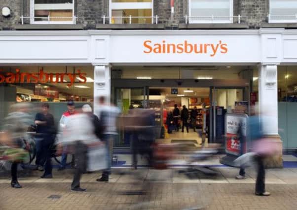 Sainsburys sales rise has put them into second place in the UK supermarket table. Picture: PA