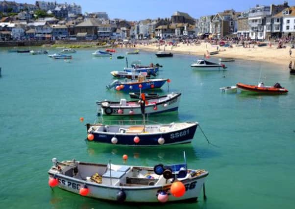 The harbour at St Ives. Picture: Jane Barlow/TSPL