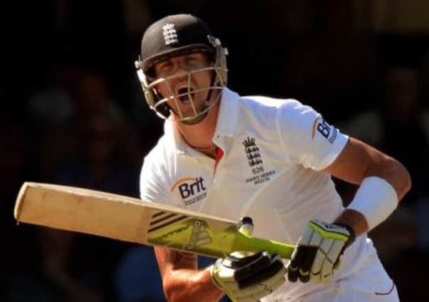 Kevin Pietersen struck 57 to join Jonathan Trott and Alastair Cook with tour halfcenturies. Picture: PA