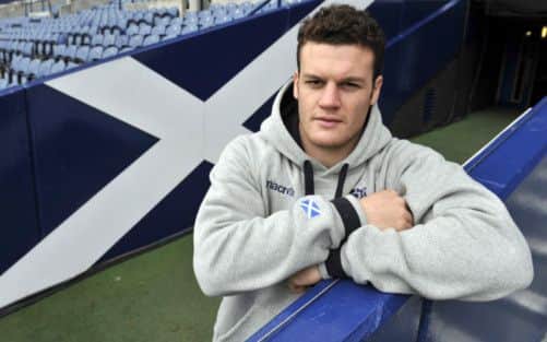 Duncan Taylor has been handed the chance to impress on his first appearance in the Scotland starting lineup. Picture: Phil Wilkinson