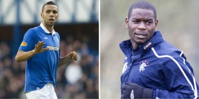 Kyle Bartley and Maurice Edu say they were shocked by the abuse. Picture: SNS
