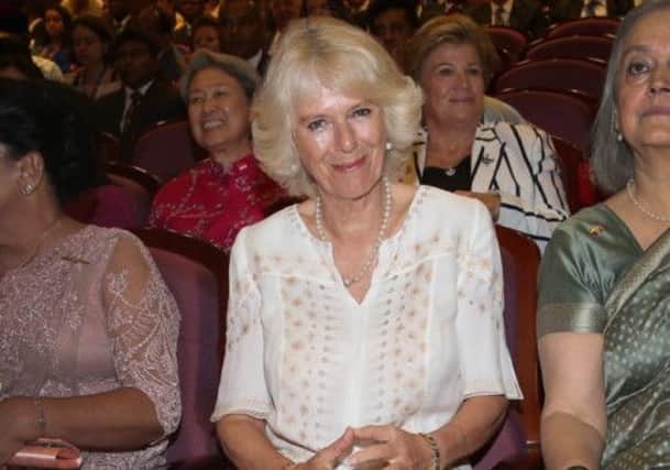 The Duchess of Cornwall is touring Sri Lanka as the CHOGM gets underway in Colombo. Picture: PA