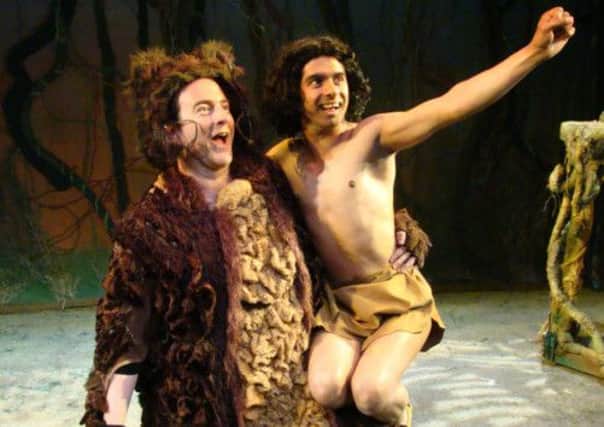 Baloo and Mowgli in a Glasgow production of the Jungle Book. Picture: Contributed