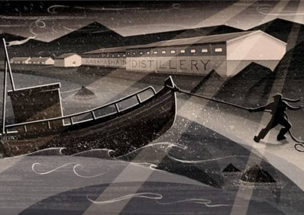 Mathila Holmqvist's design will appear on 500 bottles, and is inspired by the Fishermen's Mission. Picture: Contributed