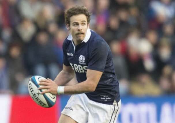 Ruaridh Jackson in action for Scotland. Picture: SNS