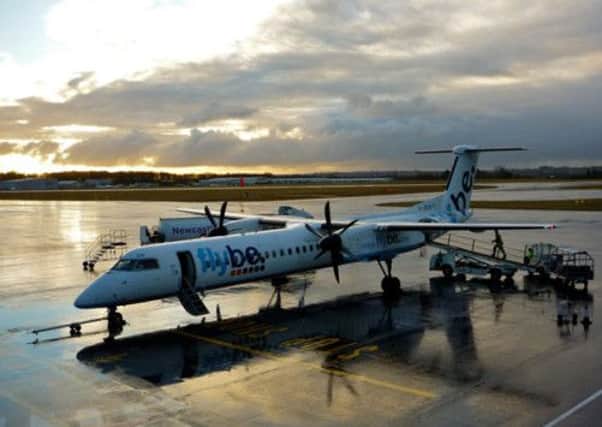 Flybe are axing 133 jobs across four Scottish airports. Picture: Complimentary