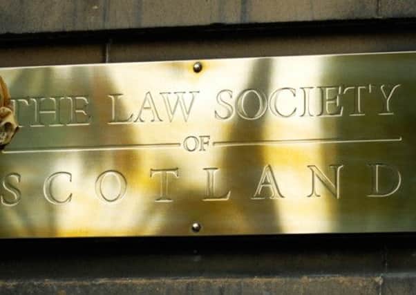 The Law Society of Scotland is aware of the case. Picture: TSPL
