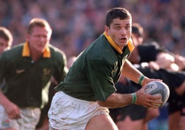 Joost van der Westhuizen has launched a new partnership with leading researchers at Edinburgh University. Picture: Getty