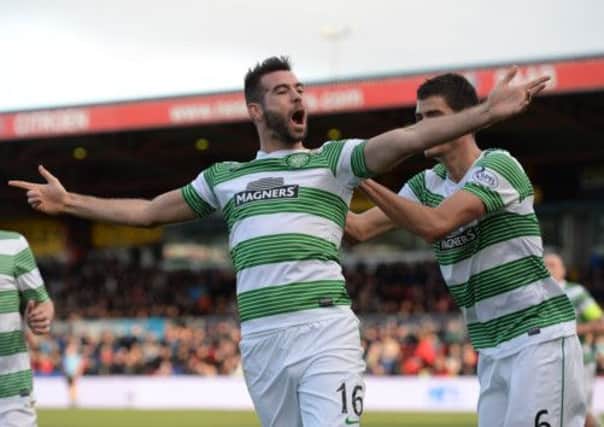 Celtic's Joe Ledley has been offered a new contract. Picture: SNS