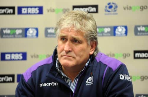 Scott Johnson: 'The fact is that's external stuff and this is rugby stuff and I'm not going to get the two confused at the moment'. Picture: Jane Barlow