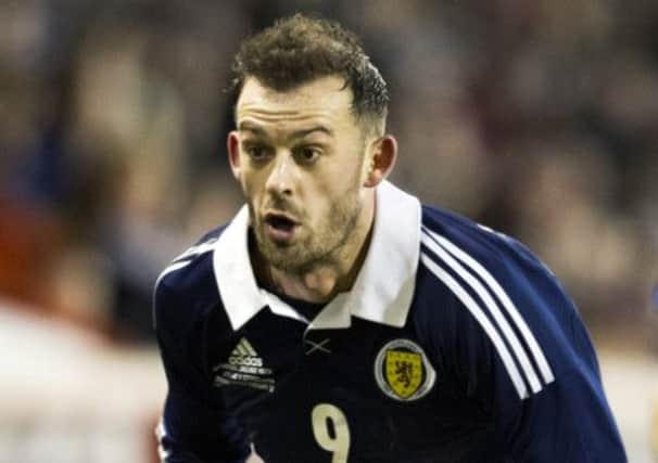 Steven Fletcher is still working his way back to fitness after a shoulder injury. Picture: SNS