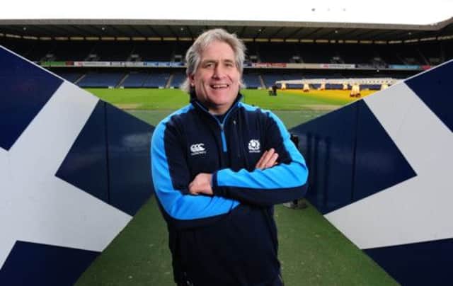 Scotland coach Scott Johnson. Picture: Ian Rutherford