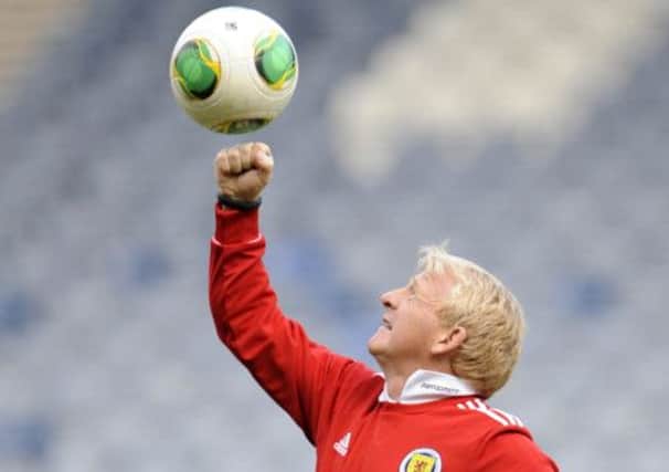 Gordon Strachan insists Scotland attackers won's be left isolated in his system. Picture: Greg Macvean