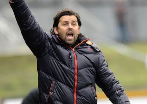 Alloa manager Paul Hartley. Picture: Johnston Press