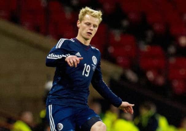 Gary Mackay-Steven is hoping for further action tomorrow after making his Scotland debut as a late substitute in the 0-0 draw with USA on Friday. Picture: SNS
