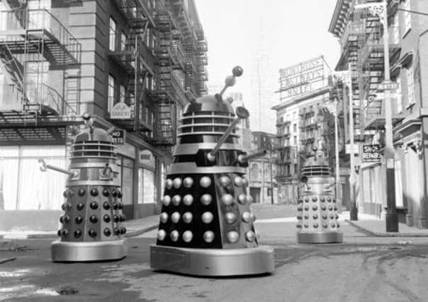 Daleks in the long-running series Doctor Who, see here in 1965. Picture: PA