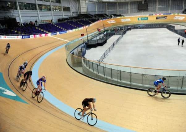 The Sir Chris Hoy velodrome, one of the key venues for next year's Commonwealth Games. Picture: Ian Rutherford