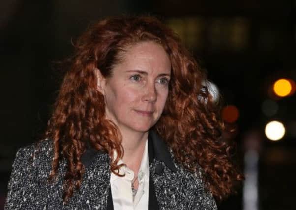 Rebekah Brooks leaving the Old Bailey in London. Picture: PA