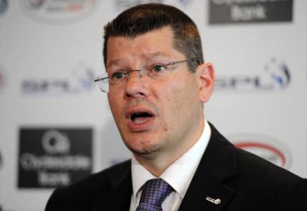 The fans' body have been invited to meet with SPFL chiefs Neil Doncaster, pictured, and Iain Blair to discuss grievances. Picture: Ian Rutherford