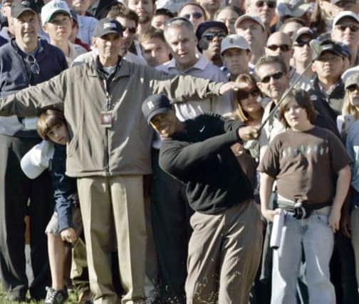 Tiger Woods was involved in controversy. Picture: AP