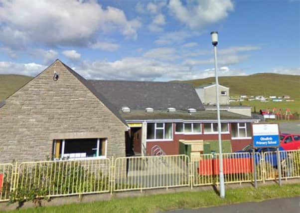 Olnafirth Primary School on the Shetland mainland. Picture: Complimentary