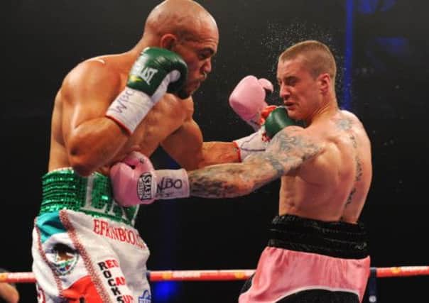 It had been hoped that Scot Ricky Burns could stage a rerun of the Raymundo Beltran bout as a voluntary title defence. Picture: Robert Perry