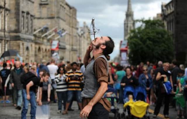 Fringe tickets go on sale as shows gear up for Games challenge. Picture: Jane Barlow