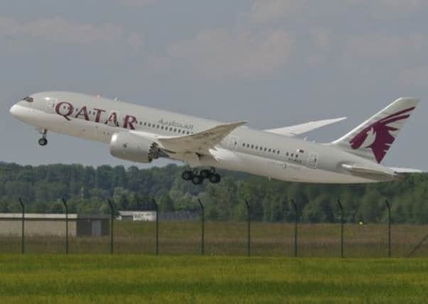 Edinburgh Airport has announced a long sought after direct route between Doha and Edinburgh. Picture: Contributed