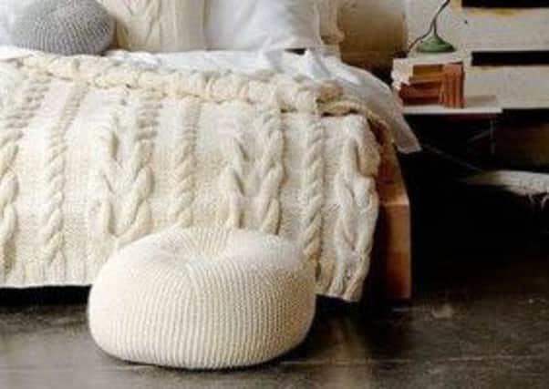 Accessories can warm up your winter decor. Picture: Contributed