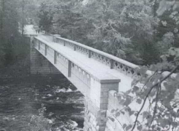 The bridge at the Balmoral Estate will be refurbished. Picture: submitted