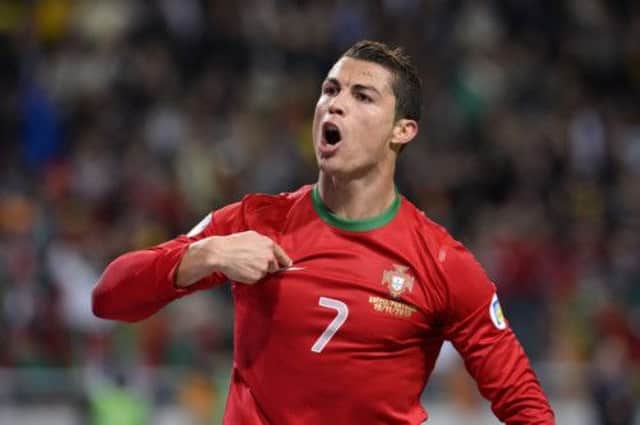 Cristiano Ronaldo makes it clear he is in charge of Portugal's World Cup destiny. Picture: Getty