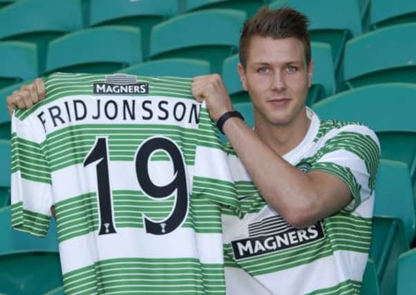Icelandic striker Holmbert Fridjonsson will see him join Celtic on January 1st. Picture: SNS