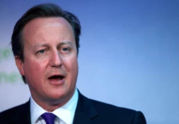 Prime Minister David Cameron. Picture: PA