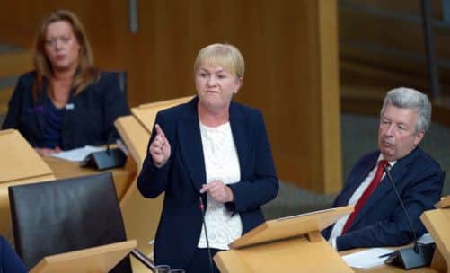 Johann Lamont raised questions over tax in an independent Scotland. Picture: TSPL