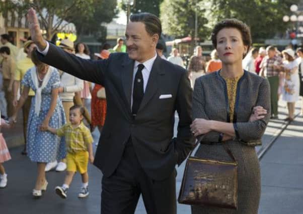 Tom Hanks and Emma Thompson in Saving Mr Banks. Picture: Contributed