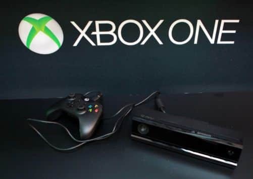 The Xbox One's revamped controller and Kinect camera. Picture: PA