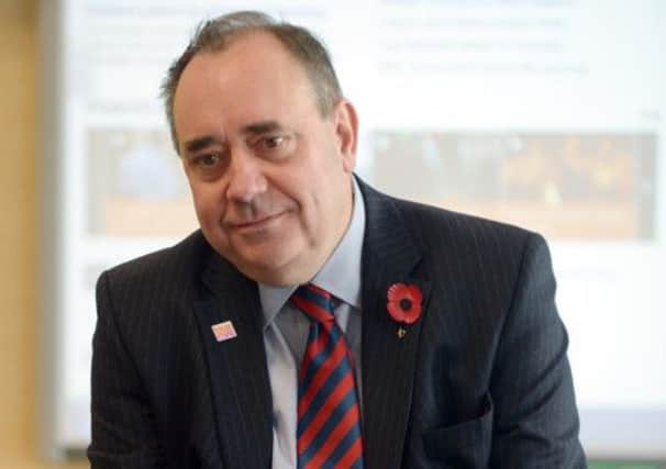 Alex Salmond gave his support to the scheme. Picture: Phil Wilkinson