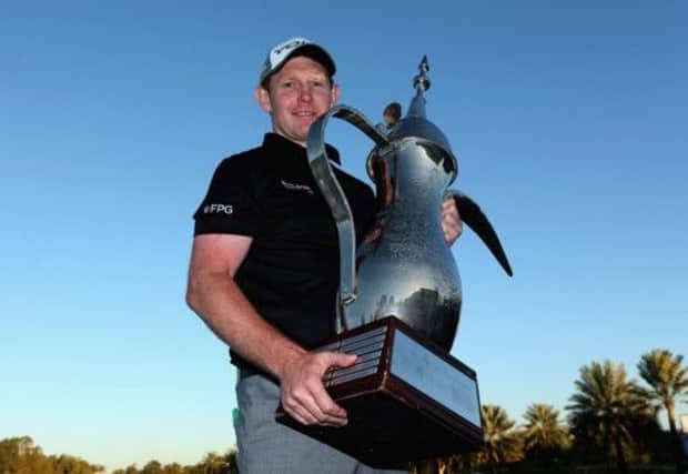 Stephen Gallacher won in the Gulf in February on his way to 19th place in the Race to Dubai. Picture: Getty