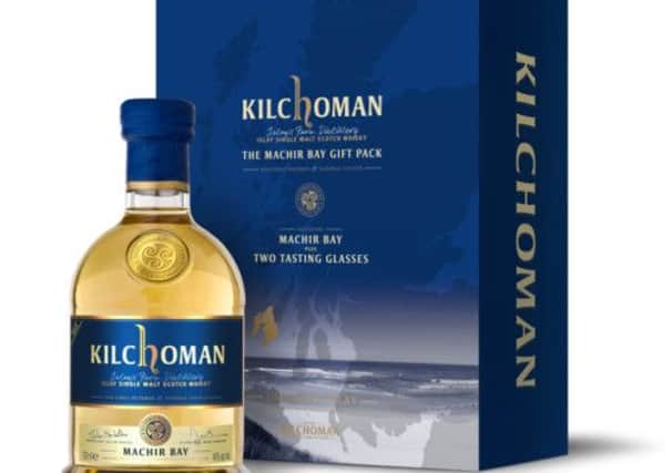 Kilchoman Distillery's Machir Bay whisky gift set. Picture: Contributed
