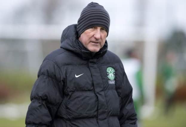Hibs' appeal means Terry Butcher will take his place on the sidelines. Picture: SNS