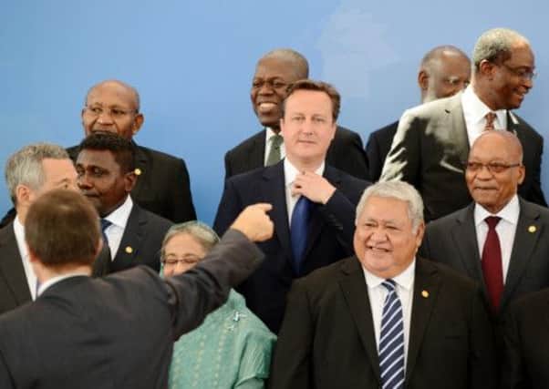 David Cameron at the Commonwealth Heads of Government Conference last week. Picture: Getty
