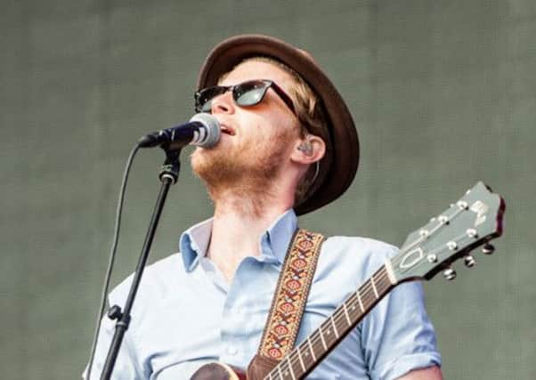 The Lumineers' lead singer, Wesley Keith Schultz. Picture: Ian Georgeson