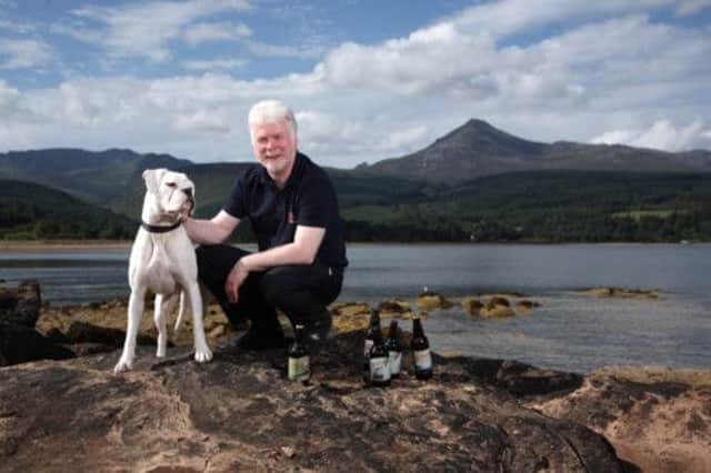 Gerald Michaluk of Arran Brewery. Picture: Kevin Gibson
